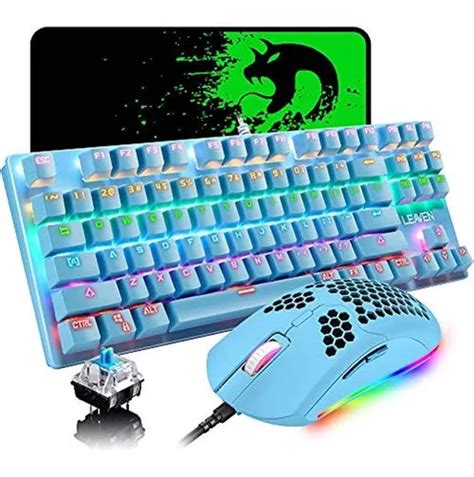 Combo De Teclado Y Mouse Con Cable Teclado Retroiluminado M Mercadolibre