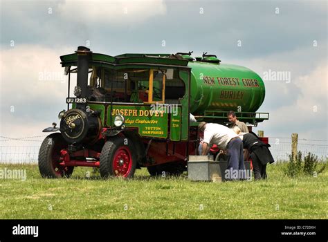 A Foden Steam Wagon Built 1929 Pictured At The Wiston Steam Rally In