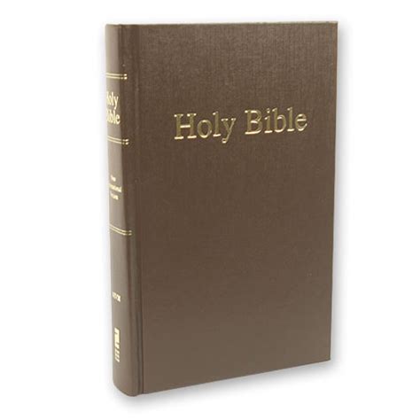 NIV Bible - Brown Hardcover