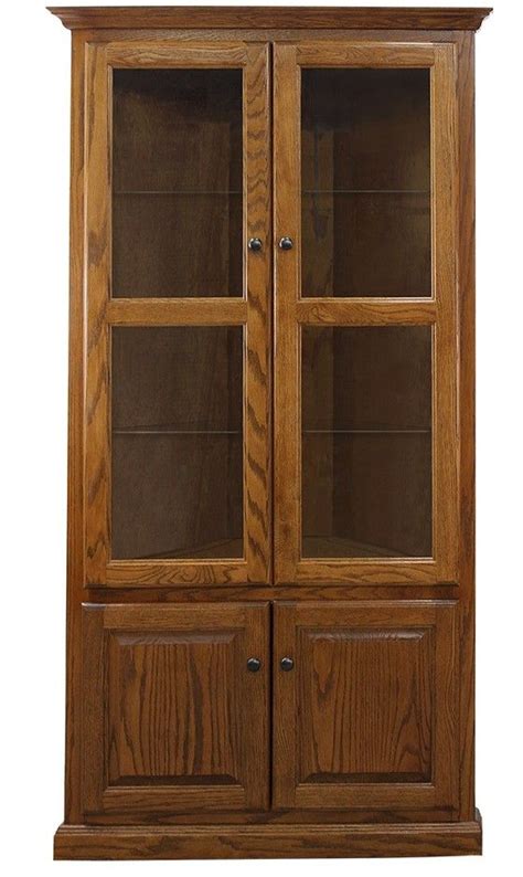 Oak Corner Hutch American Oak And More