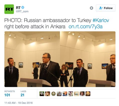 Breaking Updated Russian Ambassador Shot Dead In Turkey American