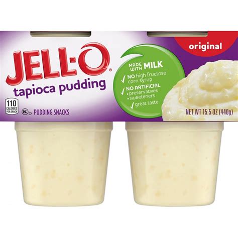 Jell O Tapioca Pudding 4ct Garden Grocer