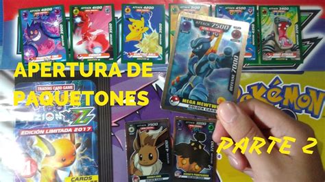 Apertura Paquetones Fuzion XYZ Parte 2 Cartas Pokemon Go 3 Reyes