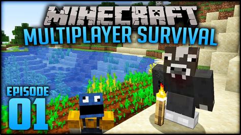 We Back Minecraft Multiplayer Survival Episode 1 Wmoomoomage