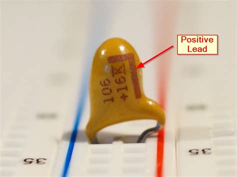 ☑ Tantalum Bead Capacitor Markings