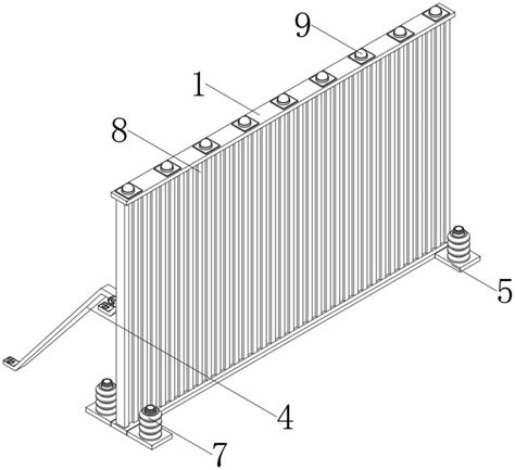 一种建设工程临时围挡的制作方法