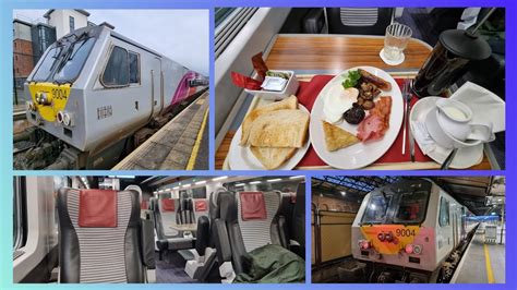 St Class Train Travel From Dublin Ireland To Belfast Northern