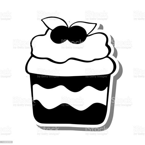 Cl042 Cupcake Stock Illustration Download Image Now Art Baked Pastry Item Bakery Istock