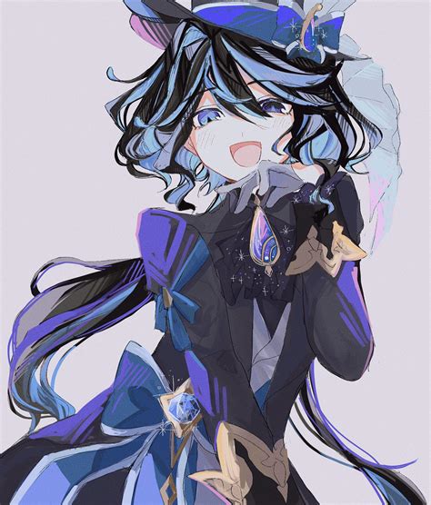 Furina With Black Hair Rfurinamains