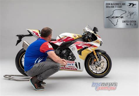 John Mcguinness Limited Edition Honda Cbr Rr R Fireblade Sp Mcnews