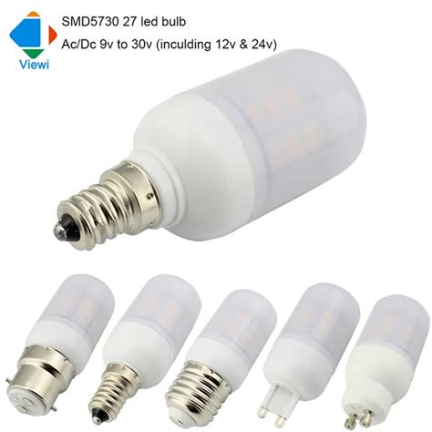 Pcs Ac Dc V Volt Led Bulb E E E B G Gu Corn Lamp V