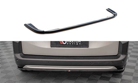 Central Rear Splitter Citroen Berlingo Mk3 Our Offer Citroen