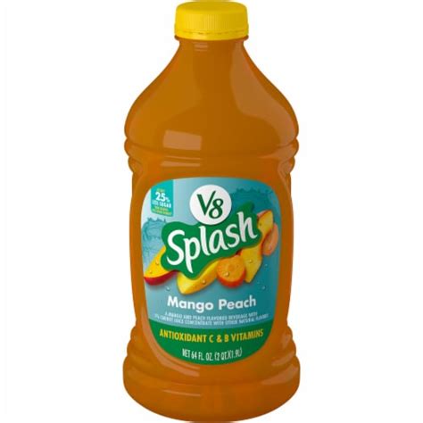 V8 Splash® Mango Peach Flavored Juice Beverage Bottle, 64 fl oz - King ...