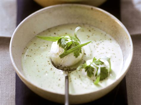 Creamy Herb Soup With Goat Cheese Recipe Eat Smarter Usa