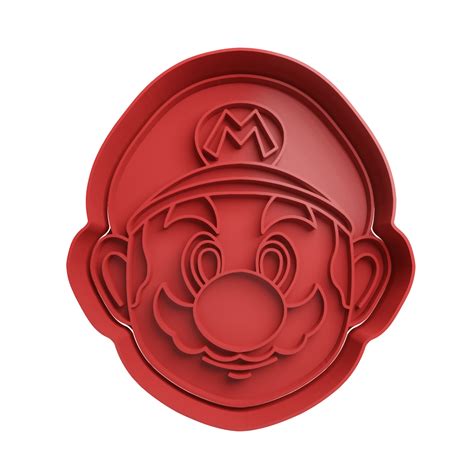 Mario Bros Cortador De Galletas Stl Cortador De Galletas Stl