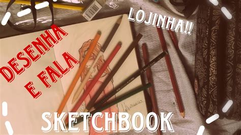 Desenha E Fala 1 Sketchbook Da Minha Lojinha YouTube