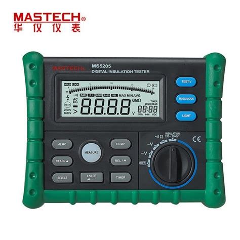 MASTECH MS5205 Digital Megger Insulation Tester Resistance Meter Tecrep