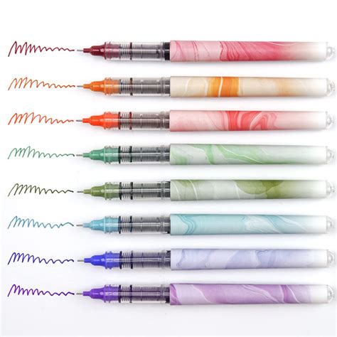 Mua Writech Liquid Ink Rollerball Pens Multi Colored 0 5mm Extra Fine