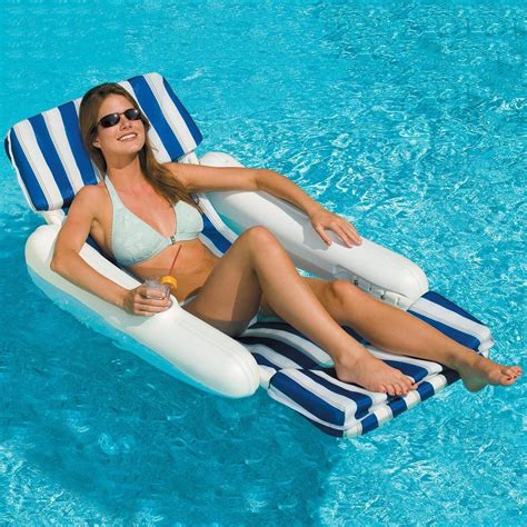 Pool Lounges and Pool Floats | Floating Pool Lounges | Pool lounger, Pool lounge, Pool lounge chairs