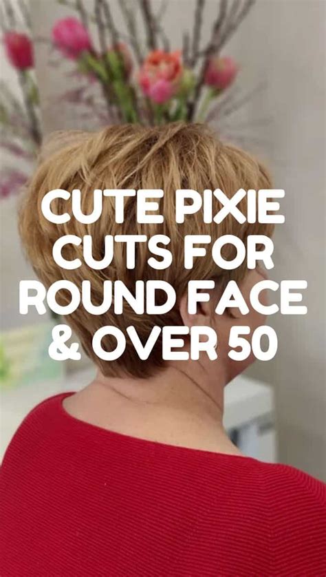 17 Youthful Pixie Cuts For Round Faces Over 50