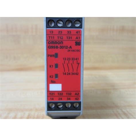 Omron G9SB 3012 A Safety Relay Unit G9SB3012A New No Box Mara