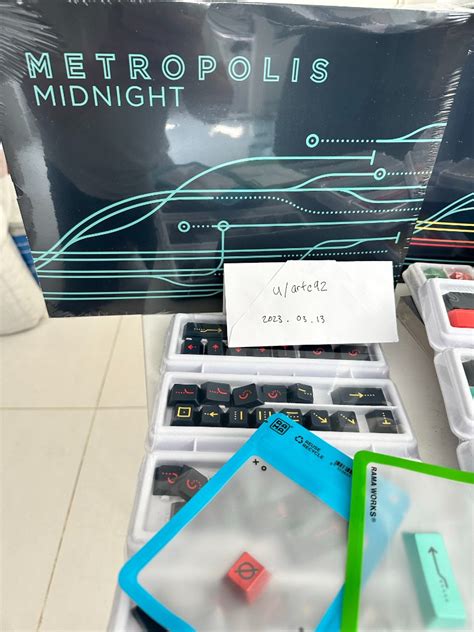 Gmk Metropolis Midnight Kit Turnpike Kit