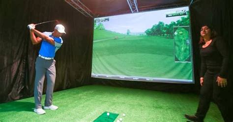 Golf Simulator News Tiger Woods Plays On A Protee System