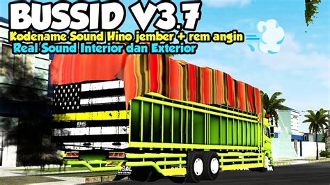 Share Kodename Bussid V Kodename Sound Hino Jember Rem Angin Bus