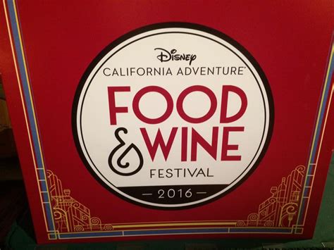 The Mouse Minute (Formerly Brad's Everything Disney Blog): DCA Food and Wine Festival Report