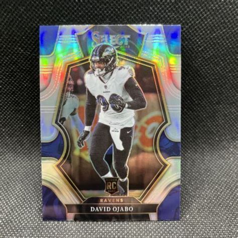 2022 Panini Select Premier Level Silver Prizm 108 David Ojabo RC