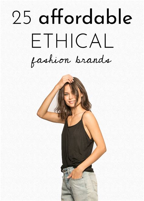 30 Of The Most Affordable Ethical And Sustainable Fashion Brands 2024