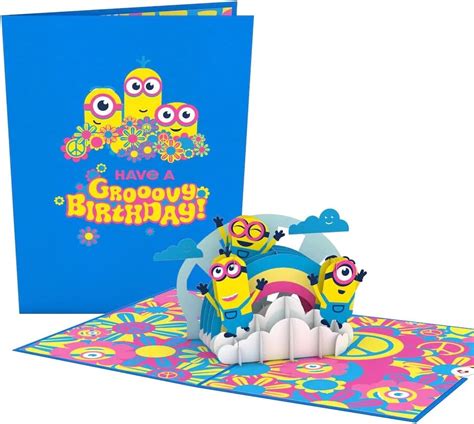 Buy Lovepop Disney Groovy Minions Pop Up Birthday Card 5 X 7