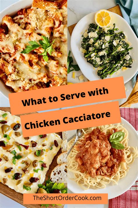 What To Serve With Chicken Cacciatore 30 Recipe Ideas The Short