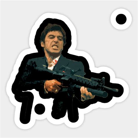 Tony Montana Say Hello To My Little Friend Scarface - Scarface ...