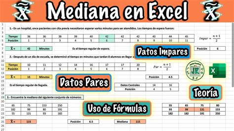 Obtener La Mediana En Excel Image To U