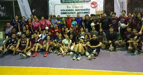 Todo un éxito el Torneo Navideño de Voleibol con Causa
