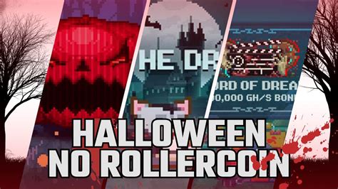 CHEGOU O HALLOWEEN NO ROLLERCOIN Queima Eventos E Mais YouTube