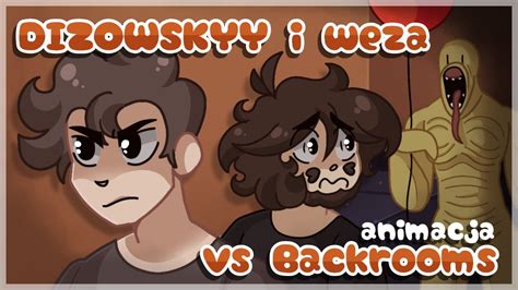 DIZOWSKYY WEZA VS BACKROOMS LVL FUN ANIMACJA YouTube