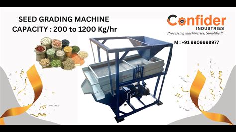 Seed Sorting Machine Best Solution At Reasonable Price For All