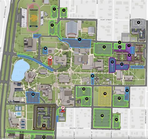 Map Of Tamu Commerce
