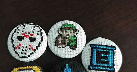 Cross Stitch Buttons Album On Imgur