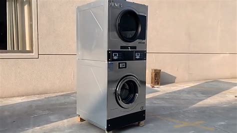 Self Service Fully Automatic Laundry Washing Machines Washer And Dryer