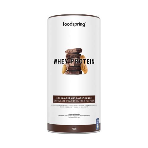 Foodspring Whey Protein Schokolade Erdnuss G Shop Apotheke