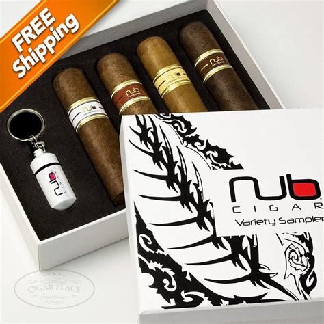 Nub Variety 4 Cigar Sampler Cigars Bullet Cutter