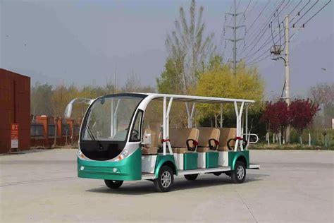 Seats Electric Bus Shuttle Bus Sightseeing Bus Battery Powered