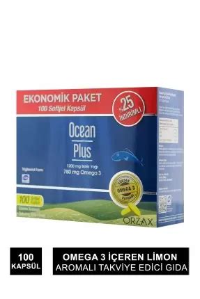 Ocean Plus Mg Limon Aromal Takviye Edici Kaps L Ekonomik