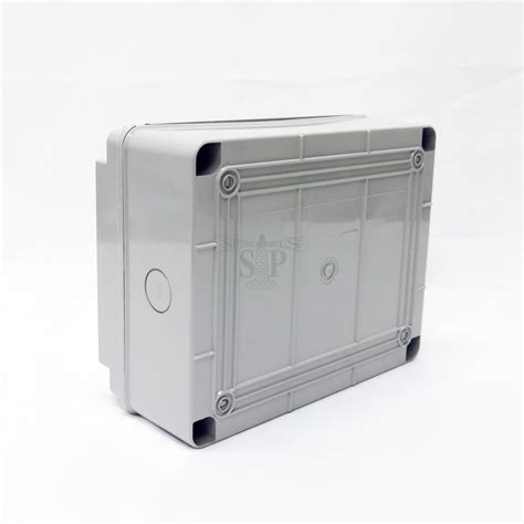 TC 12 x 10 x 6 (inch) ABS Weatherproof IP66 Enclosure Box (Grey)