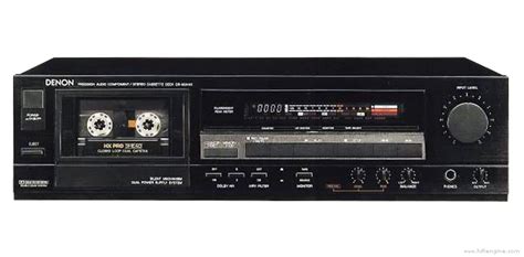 Denon Dr M24hx Stereo Cassette Deck Manual Hifi Engine