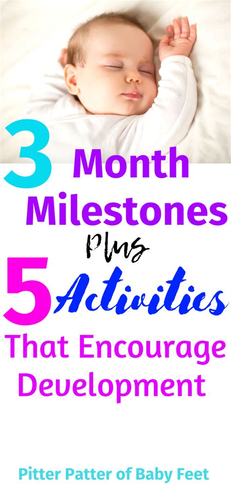 3 Month Milestones What To Expect Activities To Encourage Development Artofit