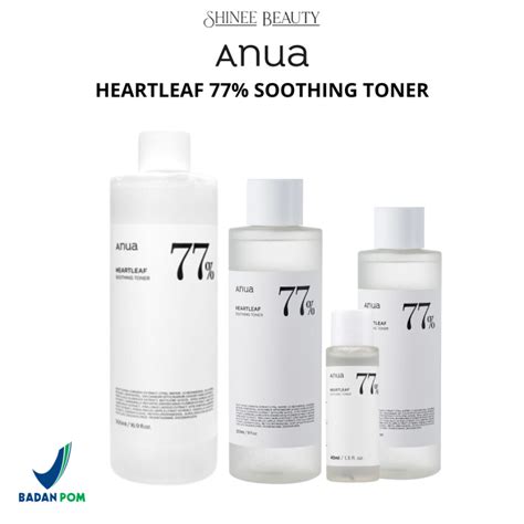 Anua Heartleaf 77 Soothing Toner Lazada Indonesia